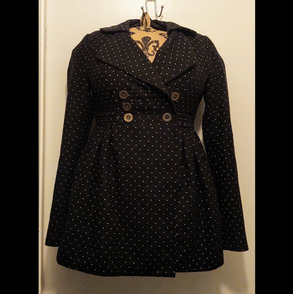 Tulle Pea Coat